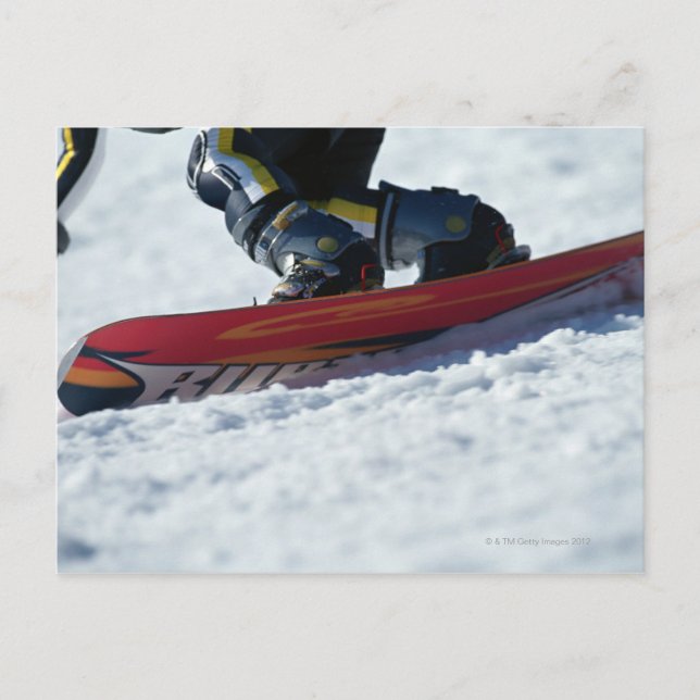 Carte Postale Snowboard 4 (Devant)