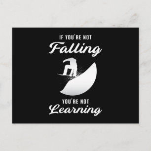 Carte Postale Snowboard Snowboard Snowboard Snowboardeur Funny C