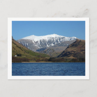 Carte Postale Snowdon de Llyn Nantlle Uchaf
