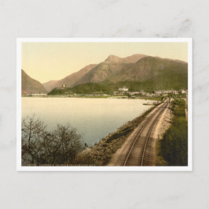 Carte Postale Snowdon de Llyn Padarn, Gwynedd, Pays de Galles