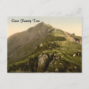 Carte Postale Snowdon - Le Dernier Mile, Gwynedd, Pays de Galles