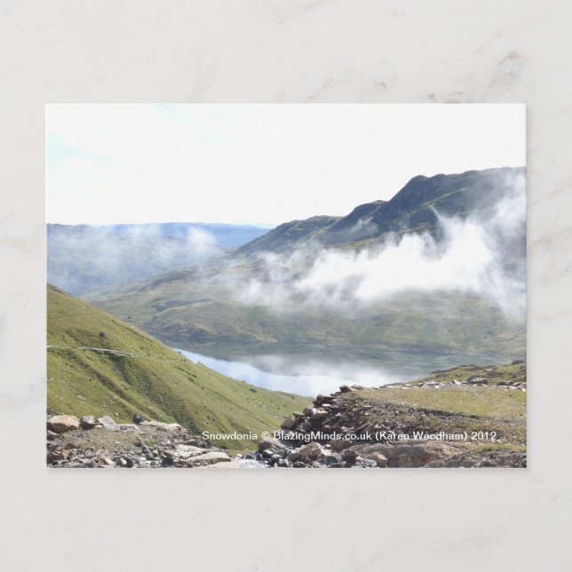Carte postale Snowdonia Cloud (Devant)