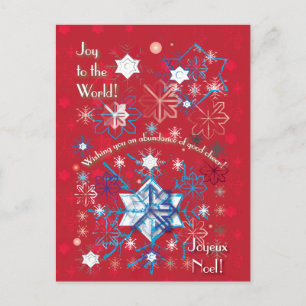 Carte Postale Snowflake