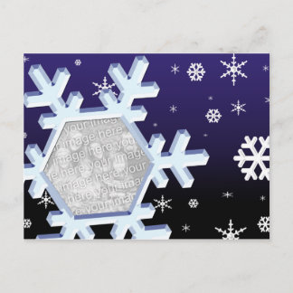 Carte postale Snowflake