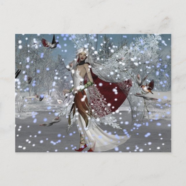 Carte Postale Snowflake Fae (Devant)