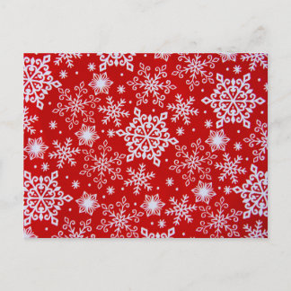 Carte Postale Snowflakes