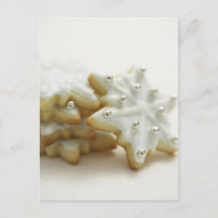 Carte Postale Snowflakes Cookies