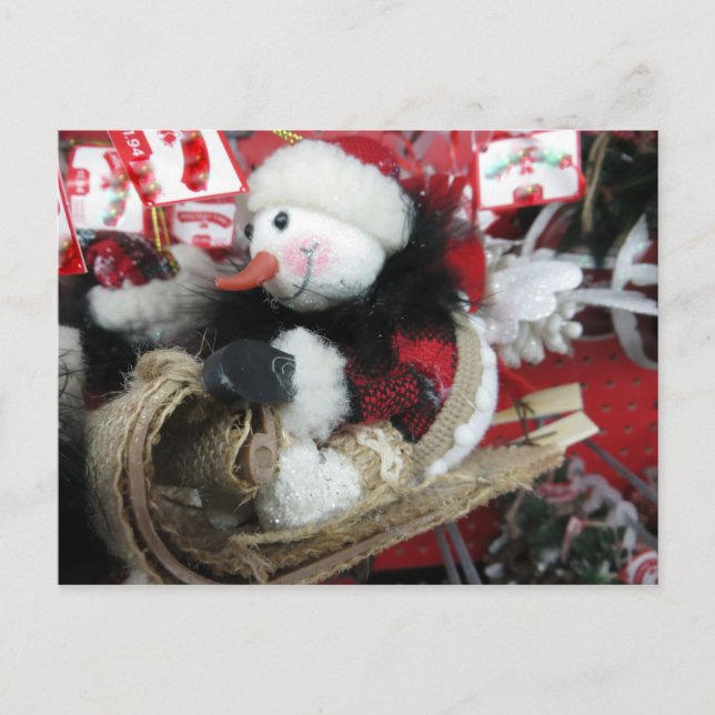 Carte Postale Snowman (Devant)