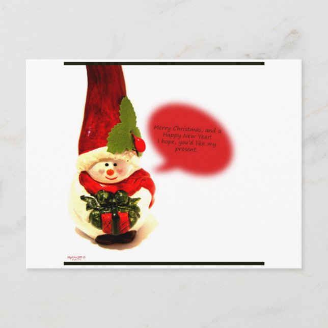 Carte postale Snowman (Devant)