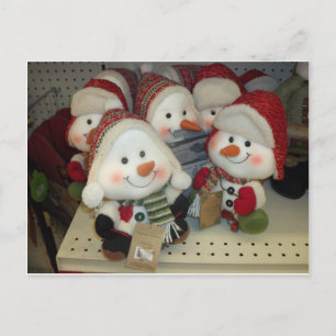 Carte Postale Snowman Gaggle