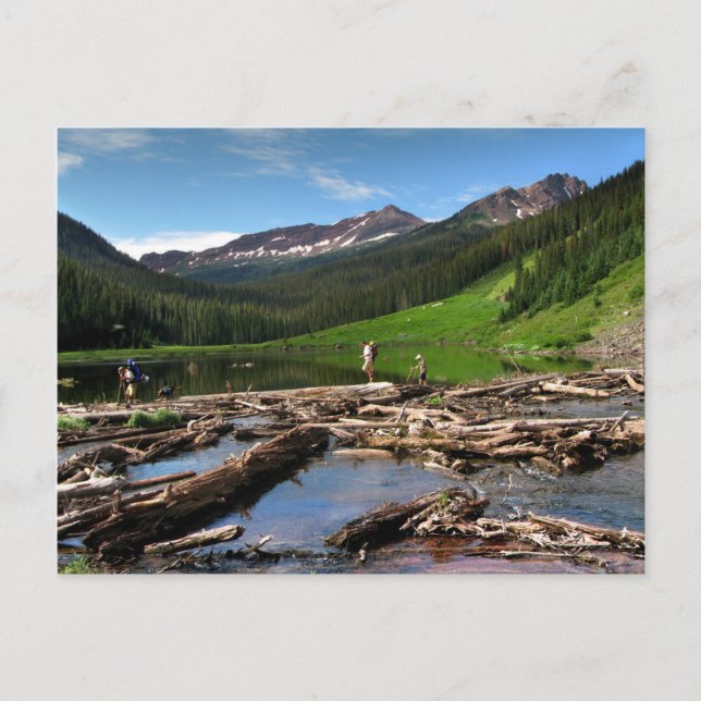 Carte Postale Snowmass Creek Aspen Colorado (Devant)
