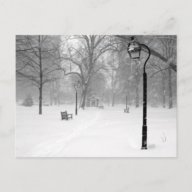 Carte Postale Snowscape II, Philadelphie (Devant)