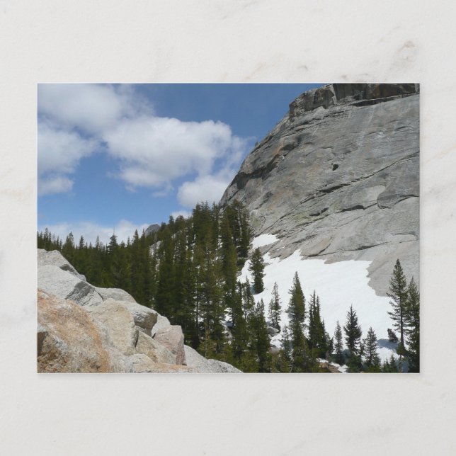 Carte Postale Snowy Granite Domes II Parc national de Yosemite (Devant)