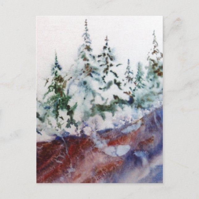 Carte postale "Snowy Morn" (Devant)