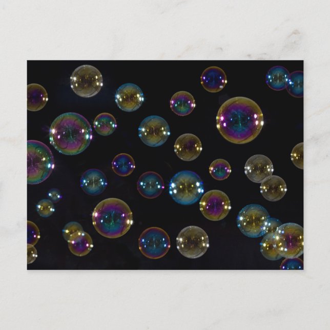 Carte Postale Soap Bubbles (Devant)
