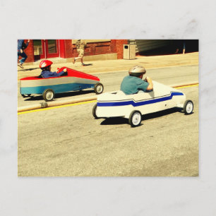 CARTE POSTALE SOAPBOX DERBY