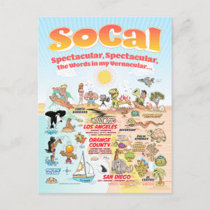 Carte postale SoCal