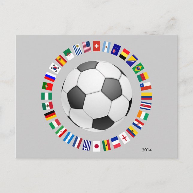 CARTE POSTALE SOCCER (Devant)
