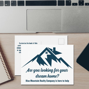 Carte Postale Société immobilière Mountain Marketing personnalis