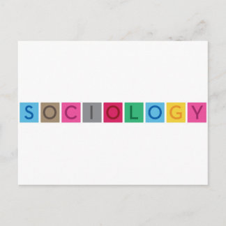 Carte Postale Sociologie