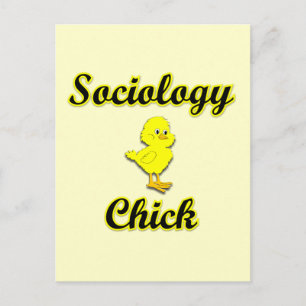 Carte Postale Sociologie Chick