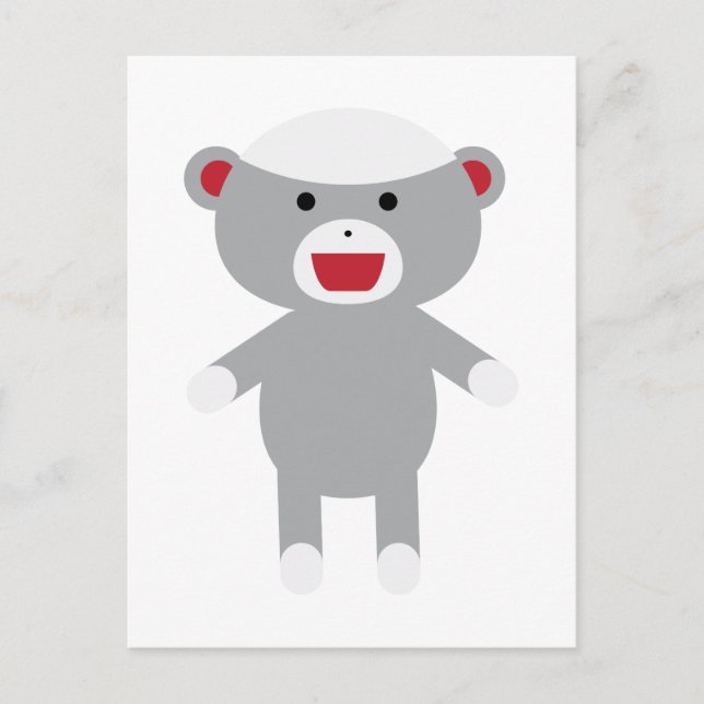 Carte Postale Sock Monkey (Devant)