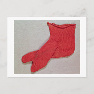 Carte Postale Sock, une paire d'Egypte, perio égypto-romaine