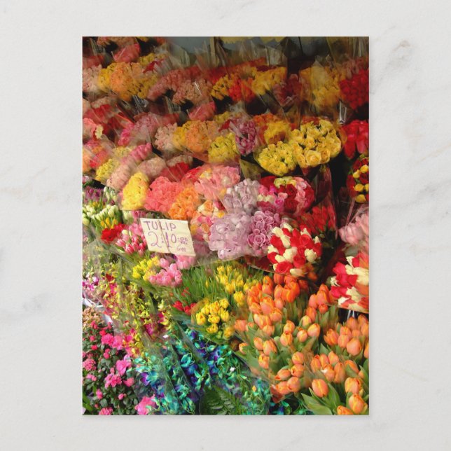 Carte Postale Socle à fleurs (Devant)