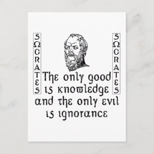 Carte Postale Socrates