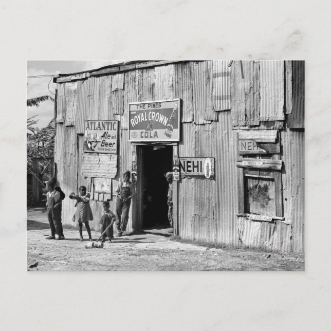 Carte Postale Soda Shack, années 40 (Devant)