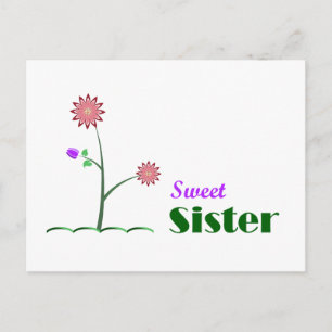 Carte Postale Soeur douce