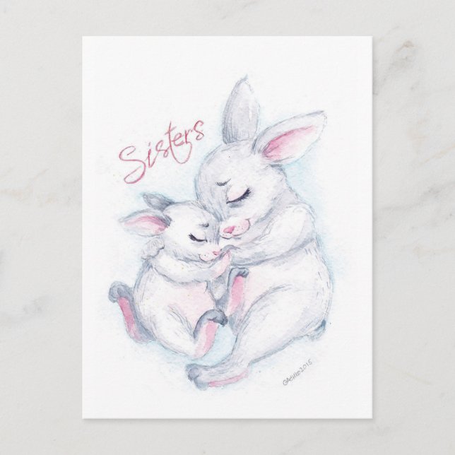 Carte Postale Soeurs (Devant)