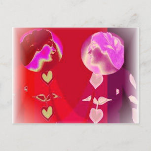 Carte Postale soeurs âme