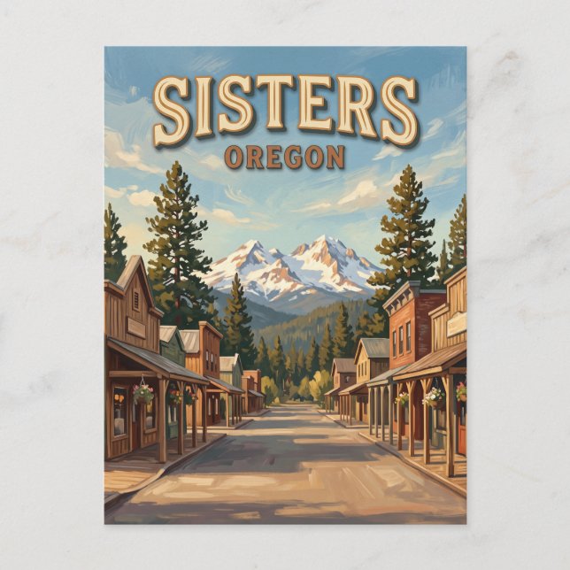Carte Postale Sœurs Oregon (Devant)