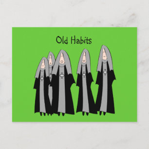 Carte Postale Soeurs "Vieilles Habits" Dons de Soeurs Hilaires