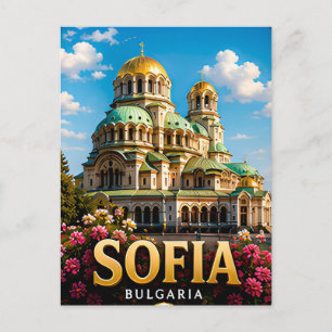 Carte Postale Sofia Bulgarie Capitale Balkan Découverte 📍