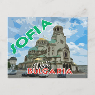 Carte Postale Sofia, visite la Bulgarie...