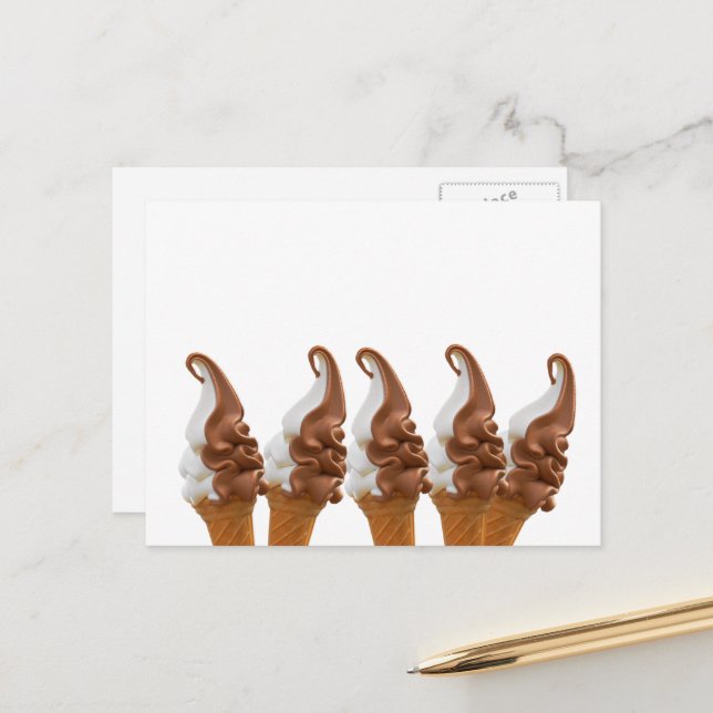 Carte Postale Softeis (Devant/Arrière en situation)