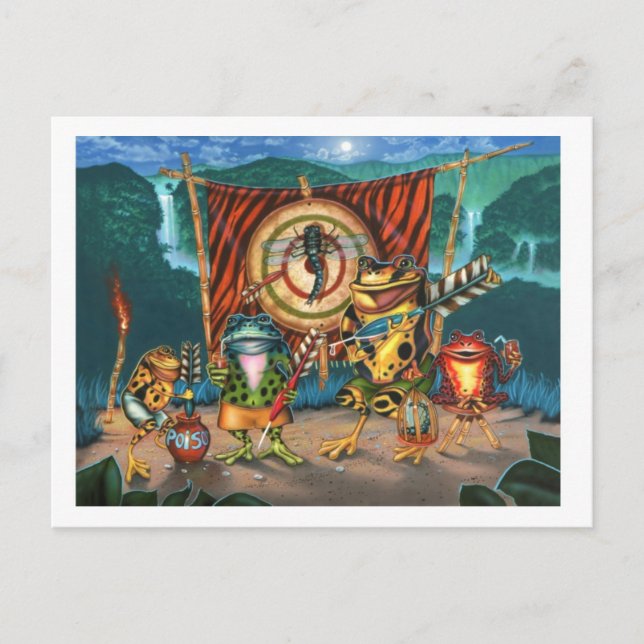 Carte Postale Soggy Dart Club inférieur (Devant)