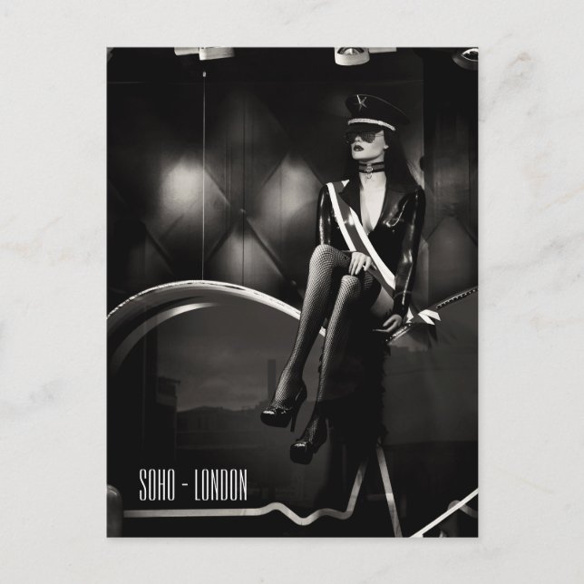 Carte Postale Soho, London urban, British Show (Devant)