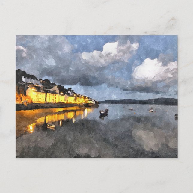 CARTE POSTALE SOIR (Devant)