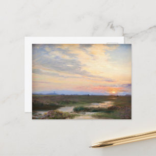 Carte Postale Soirée à Skagen par P.S. Krøyer, Art