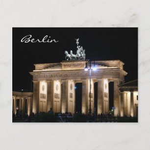 Carte Postale soirée brandenburg