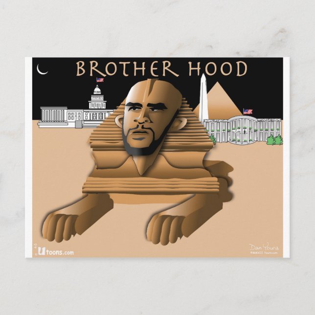 Carte Postale Soirée Brother Hood (Devant)