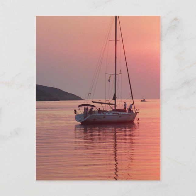 Carte Postale Soirée calme (Devant)