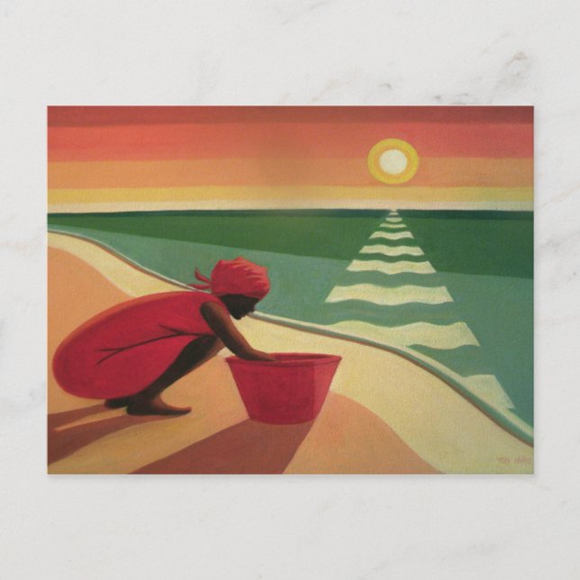 Carte Postale Soirée calme 2003 (Devant)