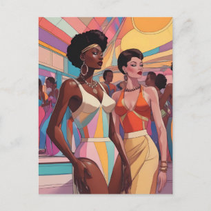 Carte Postale Soirée Rétrowave 1980