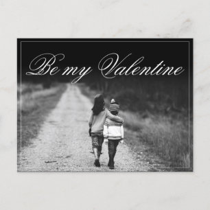 Carte Postale Sois mon Valentin - Côte à côte