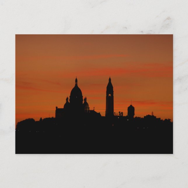 Carte postale Sojourn Soleil - Sacré-Cœur de Paris (Devant)