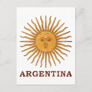 Carte Postale Sol de Mayo Argentine